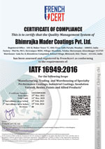 IATF 16949:2016 Certificate