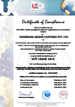 IATF 16949:2016 Certificate