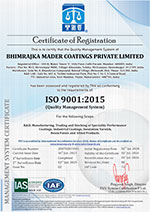 ISO 9001:2015 Certificate