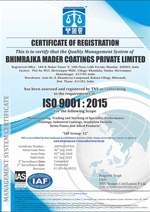 ISO 9001:2015 Certificate